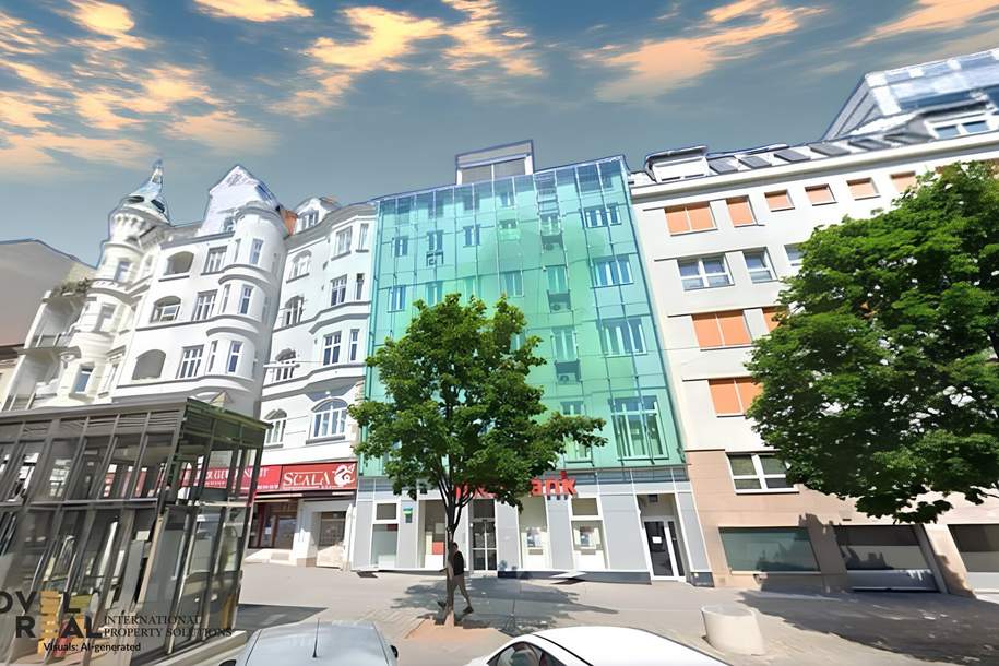 Repräsentantes Büro in zentraler Lage in Wien!, Gewerbeobjekt-kauf, 1.190.000,€, 1040 Wien 4., Wieden