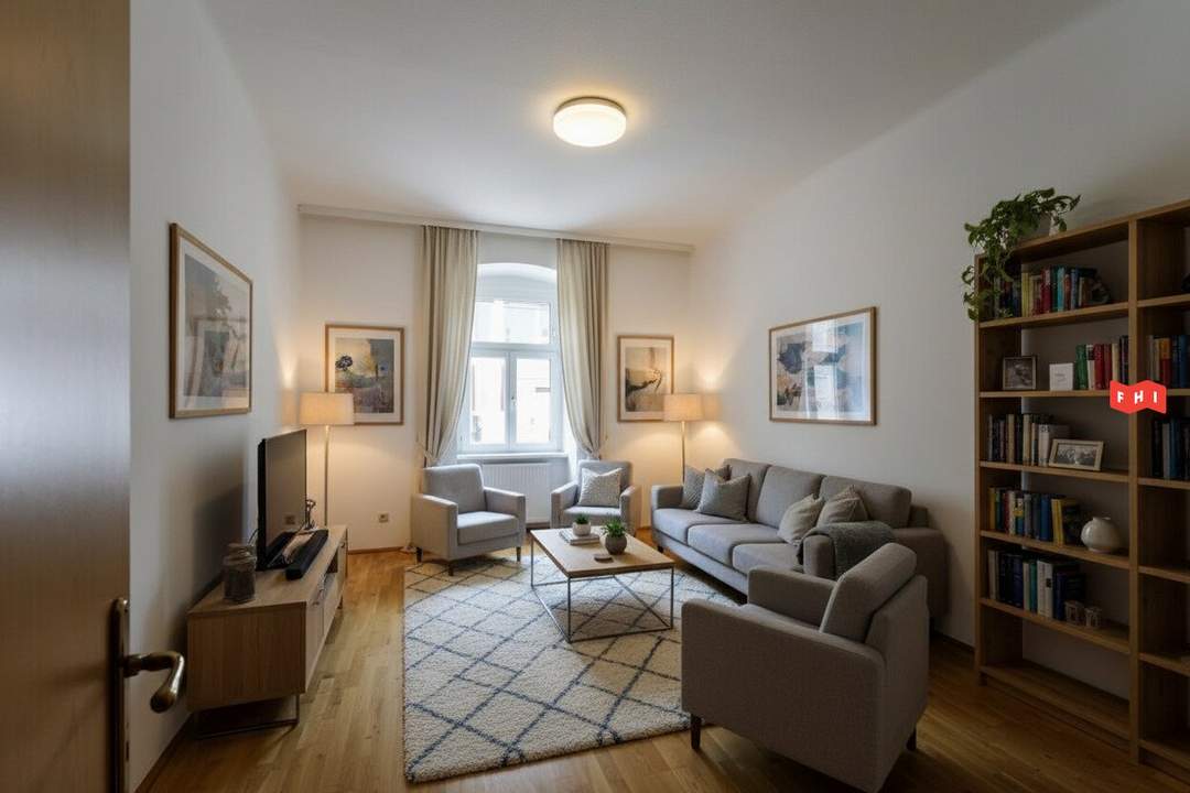 Altbaucharme trifft Rendite - Wohnung mit Airbnb-Potenzial