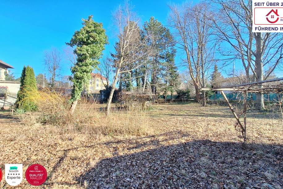 Seltene Chance im 13. Bezirk💎 1.070 m² Eckgrundstück für Villa oder Doppelhaus🏡, Grund und Boden-kauf, 1.198.500,€, 1130 Wien 13., Hietzing