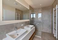 TRAUMBLICK und kuschliger KAMIN! Dachgeschoß-Maisonette mit 3 Terrassen! Garagenkauf im Haus möglich