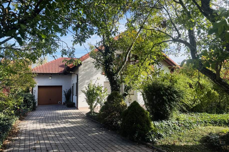 Gepflegtes Einfamilienhaus, Vollkeller, Einstellraum mit Kipptor, parkähnliches Grundstück, Haus-kauf, 499.999,€, 2425 Neusiedl am See