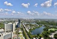 45. Etage inkl. 38qm Loggia - Dem Himmel so nahe: 3 Zimmer Eckwohnung
