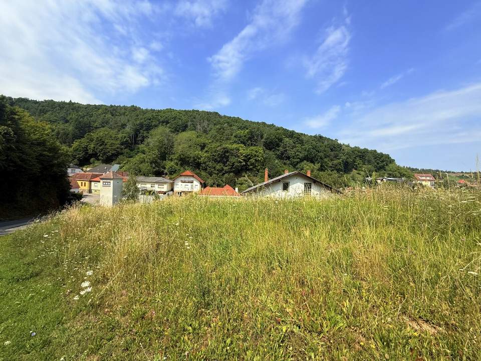 Baugrundstück in idyllischer Lage in Wiesen