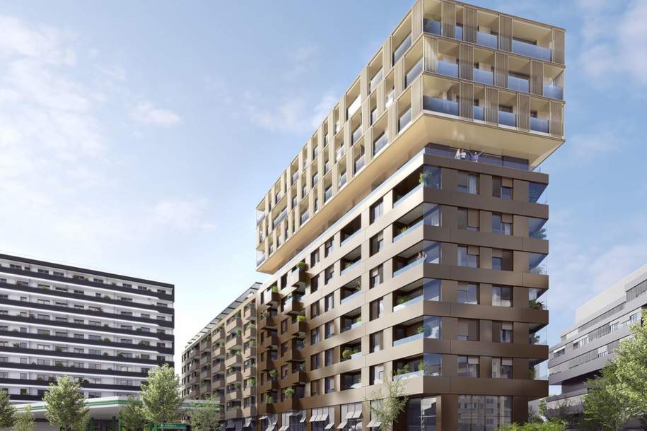 Provisionsfrei: Hauptbahnhof - Dreizimmerwohnung in urbaner Lage mit besonderer Aussttatung, Wohnung-kauf, 630.000,€, 1100 Wien 10., Favoriten