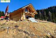 Alpines Rundstamm-Chalet | Wohnen & Vermieten mit Freizeitwidmung in Bergidylle