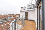 ++FonteFlats++ Fantastischer 4-Zimmer Dachgeschoss-ERSTBEZUG mit tollem Balkon