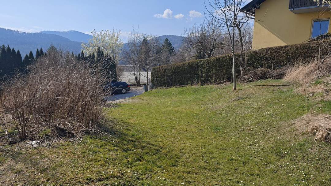 Baugrundstück mit 1.013 m² | Aufgeschlossen | Ruhelage mit Ausblick