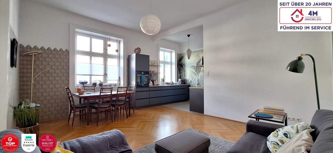 Altbau mit Lift! Moderne Single&Pärchen Wohnung !