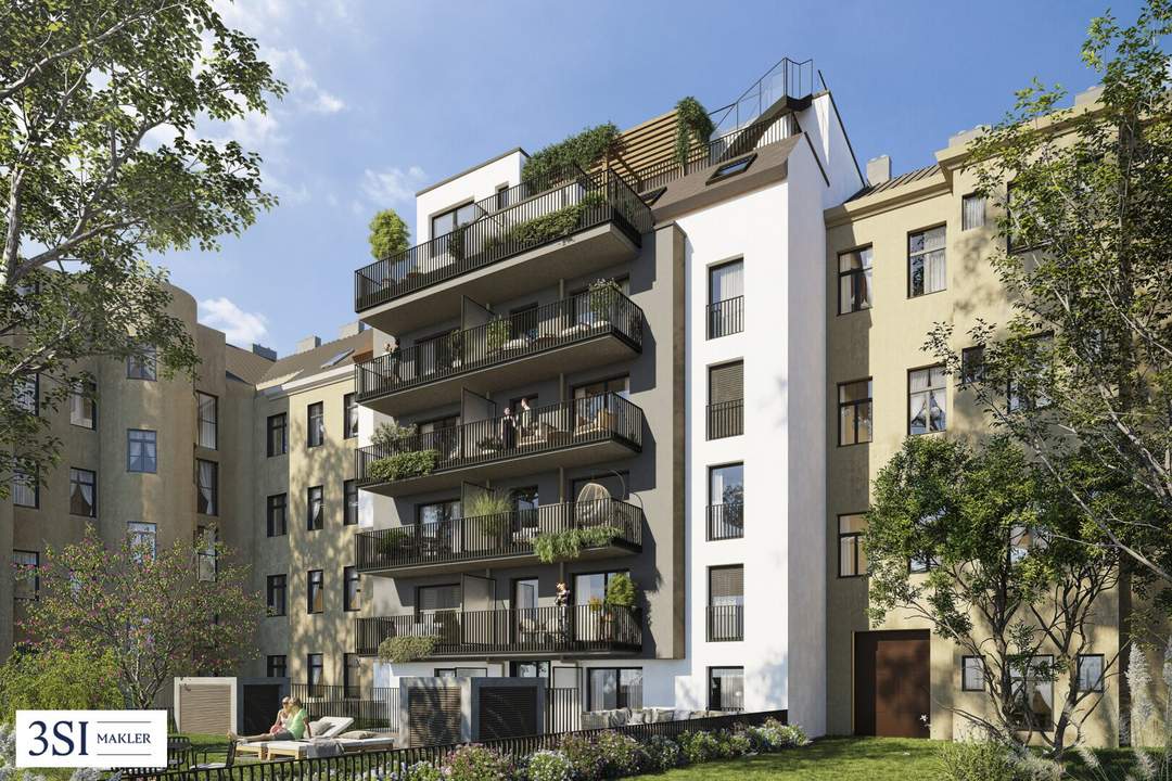 Die Symbiose: Familientraum im Neubau mit südseitigem Balkon