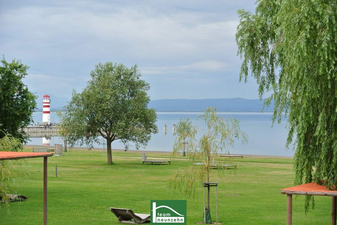 MODERNES, cooles Design, tolle Ausstattung - DURCHDACHTE Grundrisse für Ihren Wohntraum– PANNONIA SEEBLICK- immer Urlaubsfeeling!