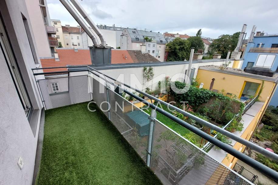 Geräumige Zweizimmerwohnung mit Balkon in St.Marx: Schlachthausgasse 46 - Top 12/1, Wohnung-miete, 949,80,€, 1030 Wien 3., Landstraße