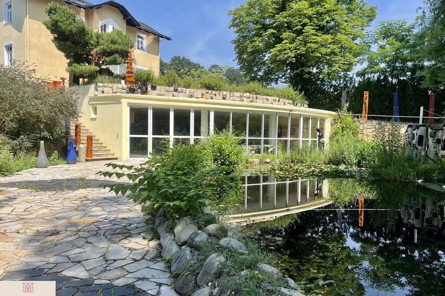 Extravagante Villa mit Schauraum für Oldtimer - Rosental bei Baden, Haus-kauf, 1.700.000,€, 2532 Baden