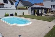 Provisionsfrei: Modernes Einfamilienhaus mit Pool, PV-Anlage, Erdwärme &amp; großem Garten