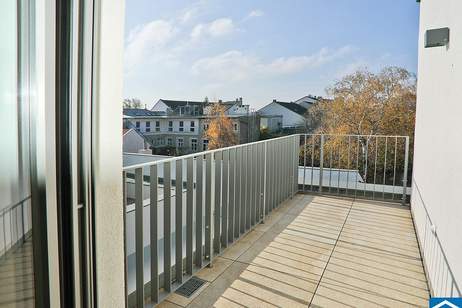 LEOPOLD XXI – Lichtdurchflutete 3-Zimmer-Dachgeschosswohnung mit 2 Balkonen!, Wohnung-miete, 1.299,00,€, 1210 Wien 21., Floridsdorf