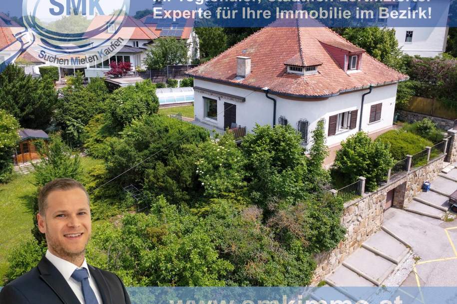 Altbauvilla mit Flair und großem Grundstück!, Haus-kauf, 447.000,€, 2020 Hollabrunn