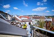 "Dachgeschoss-Maisonette mit Terrasse & Fernblick | Wohnen auf 2 Ebenen am Fuße des Wilhelminenberg"