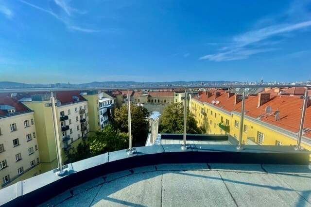 EIGENTUMSWOHNUNG - Exquisite Dachgeschoß-Wohnung mit 3-Zimmern &amp; herrlichen TERRASSEN mit sensationellen Ausblick - ERSTBEZUG - 1120 Wien-MEIDLING!, Wohnung-kauf, 982.700,€, 1120 Wien 12., Meidling