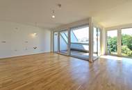 Dachgeschosswohnung mit drei Freiflächen und exklusiver Dachterrasse