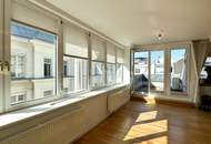 Klimatisierte Terrassenwohnung mit Blick auf das Haus des Meeres und auf die Mariahilferstraße