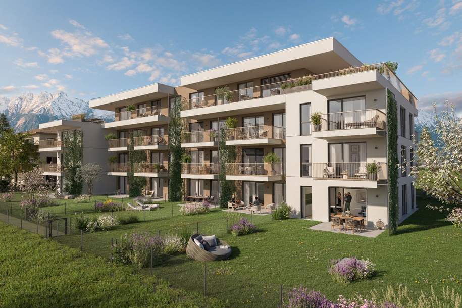 2-Zimmer-Neubauwohnung im grünen Amras – PROVISIONSFREI für den Käufer, Wohnung-kauf, 450.300,€, 6020 Innsbruck-Stadt
