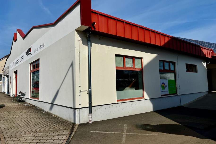 Attraktive Geschäftsräumlichkeit in Bestlage von St. Stefan im Rosental, Gewerbeobjekt-miete, 1.250,00,€, 8083 Südoststeiermark
