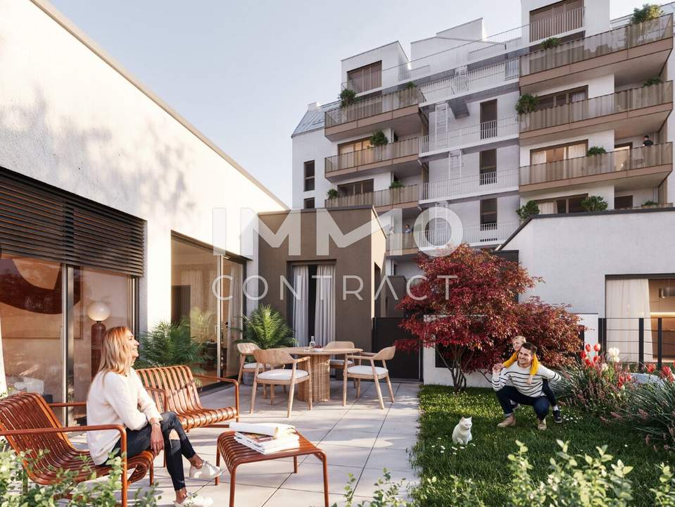 Wohnen mit Freiraum: 3-Zimmer-Neubauwohnung im Erstbezug
