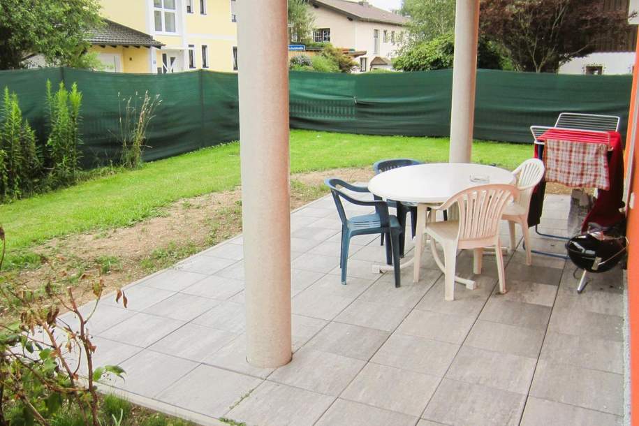 Helle 2-Zimmer-Garten-Wohnung in zentraler Lage von Lamprechtshausen, Wohnung-miete, 898,00,€, 5112 Salzburg-Umgebung