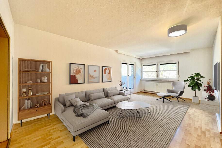Moderne 3-Zimmer-Wohnung mit Balkon, Loggia &amp; Bergblick in zentraler Lage von Telfs, Wohnung-kauf, 329.000,€, 6410 Innsbruck-Land