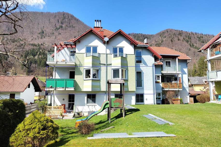 Eigentumswohnung mit Tiefgaragenstellplatz, Balkon und Aussicht, Wohnung-kauf, 139.000,€, 3292 Scheibbs