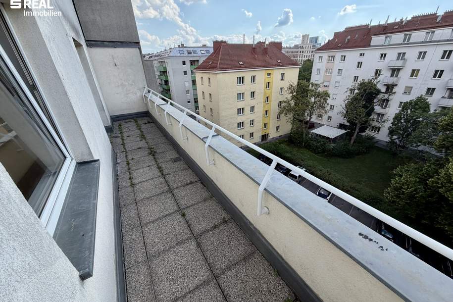 Terrassentraum, gepflegte 1,5 Zimmer, Wohnung-miete, 845,49,€, 1100 Wien 10., Favoriten