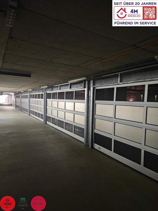 Versperrbare Doppel-Garagenbox mit Strom & Rolltor im 3. UG - nur für Eigentümer - Nahe U1 Kagraner Platz