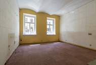 Renovierungsbedürftige Wohnung mit Charakter und Eigengarten!