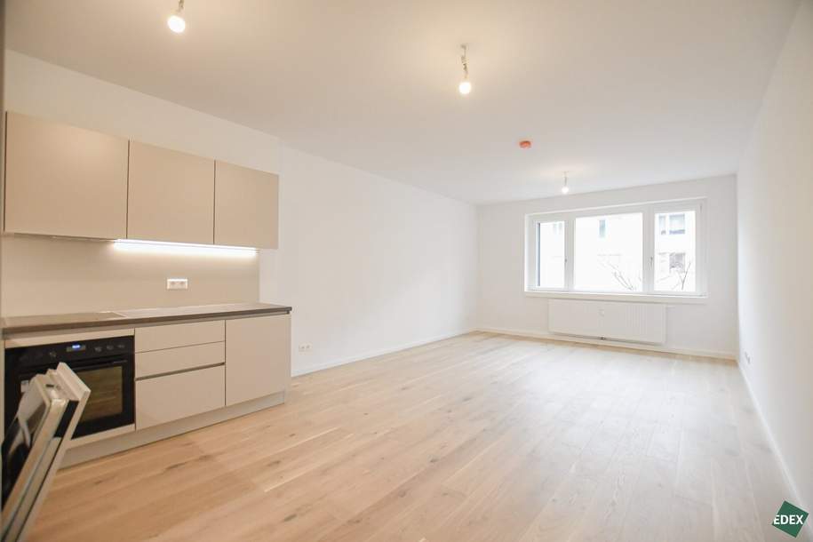 Erstbezug nach Sanierung: Schöne 2 Zimmer-Wohnung nahe Meidling Bahnhof, Wohnung-miete, 1.306,21,€, 1120 Wien 12., Meidling