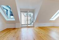 First occupancy! Modern penthouse flat with open space in a quiet location