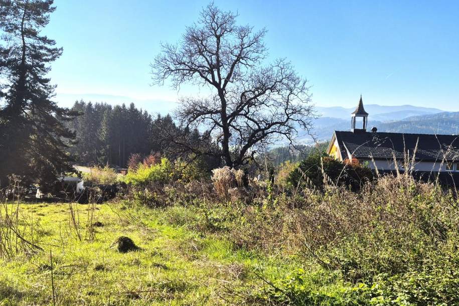 3000 m2 Bauland - 3 Grundstücke mit feinster Aussicht in sonniger Ruhelage!, Grund und Boden-kauf, 222.300,€, 8572 Voitsberg