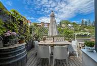 Atemberaubende Dachterrassenwohnung mit Kremstal-Blick im spektakulären "Punkthaus" - fußläufig in die Altstadt