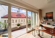Charmante Wohnung mit Loggia inkl. Küche (Bosch), klimatisiert, in der Kaiserstraße 26, 1070 Wien, Nur 300 m entfernt zur Mariahilfer Straße