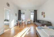 2 ZIMMER ALTBAUWOHNUNG mit ca. 103m² EIGENGARTEN und GARTENHÜTTE II 3. OG MIT LIFT II AIRBNB oder SELBST EINZIEHEN II NÄHE U6/AKH/VOLKSOPER/WUK