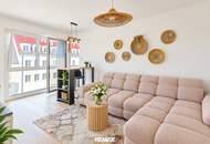 Exklusive, neuwertige Dachgeschosswohnung mit Balkon, Tiefgarage & Top-Infrastruktur Moderne 2-Zimmer-Dachgeschosswohnung in Wien-Liesing / Siebenhirten / Perchtoldsdorf