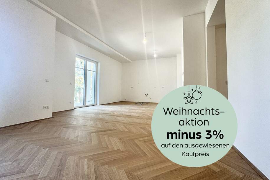 Winterdeal -3%: stilvolle 3-Zimmer-Residenz mit Balkon - nur kurze Zeit!, Wohnung-kauf, 871.000,€, 1130 Wien 13., Hietzing
