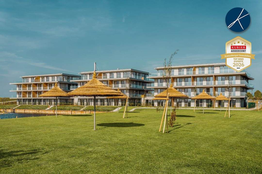 Provisionsfreie 2 Zimmer Dachgeschoßwohnung mit Pool- und Seezugang im Seepark Oggau!