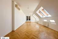 Eine Dachterrasse der Sonderklasse - Lichtdurchflutete 3-Zimmer-DG-Wohnung - in ruhiger Seitenstraße des 12. Bezirks