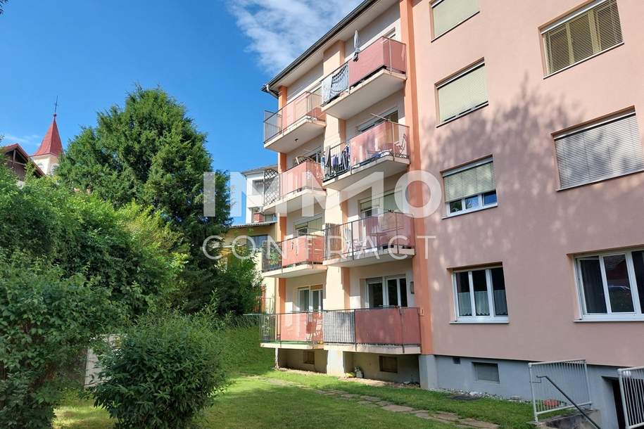 MARIATROST SANIERTE HELLE 2-ZIMMER WHG MIT BALKON UM € 650,--, Wohnung-miete, 650,00,€, 8010 Graz(Stadt)