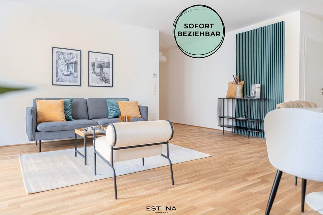 Gartenwohnung mit viel Stauraum - Nähe Donauinsel