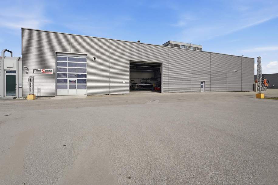 Lagerhalle * 473 m2 + Büro * Miete netto 5,42/m2 * 2 Monate kostenfrei mieten*, Gewerbeobjekt-miete, 4.701,31,€, 4310 Perg