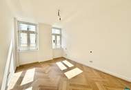 Am Kutschkermarkt | Exklusive 4-Zimmer-Altbauwohnung mit rund 14 m² großer Terrasse und Grünfläche