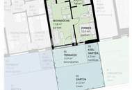 Erstbezug: 2-Zi Wohnung mit Garten, Terrasse, Tiefgarage &amp; U-Bahn Nähe in 1220 Wien!