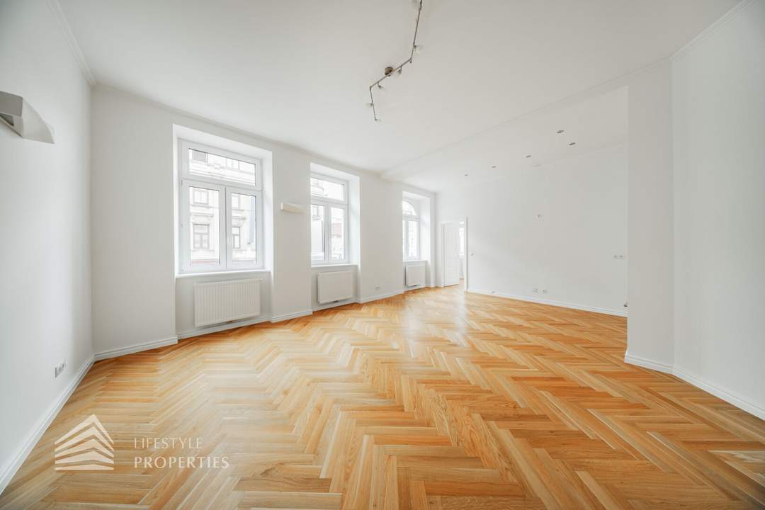Helle 3-Zimmer Erstbezug Wohnung, Nähe Meiselmarkt