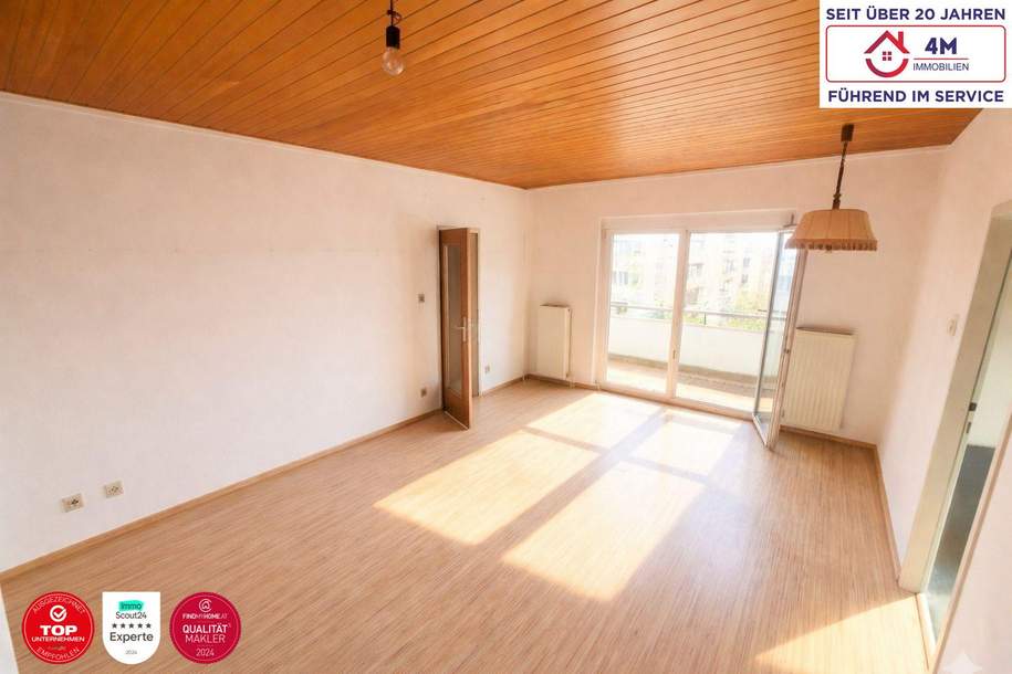 Top-Lage in 1100 Wien: Helle 2-Zimmer-Wohnung mit sonnigem Balkon & großem Potenzial!, Wohnung-kauf, 179.000,€, 1100 Wien 10., Favoriten
