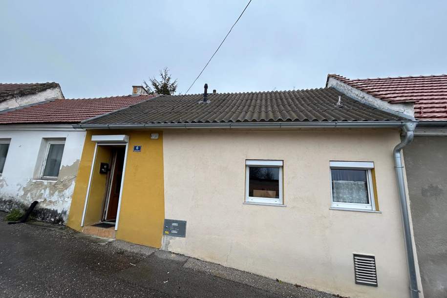 OPEN HOUSE! Sanierungsbedürftiges 1-Zimmer-Haus mit Außenbereich, Haus-kauf, 39.000,€, 2165 Mistelbach